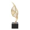 Modern Metal Sculpture Iron Luxury Abstract Art Statue Decorative Table Centerpiece Ornament for Living Room Office