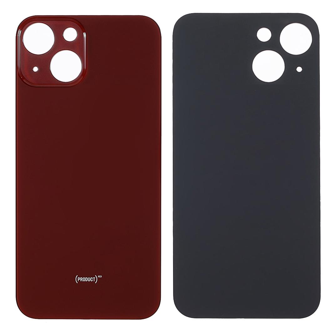 

For iPhone 13 6.1 inch Battery Housing Cover Repair Part (Big Hole) Red