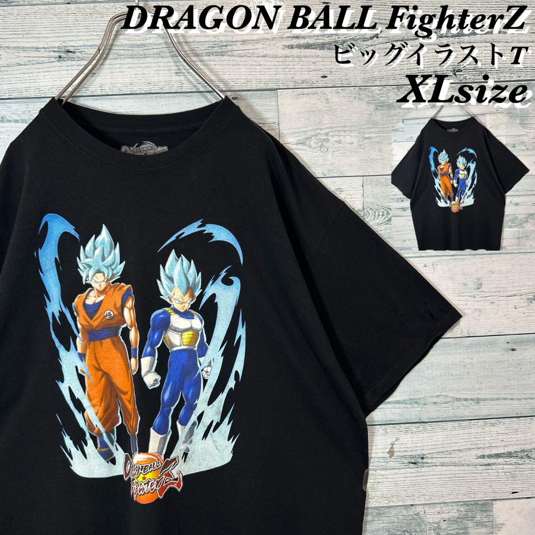

[USED] Extremely Rare DRAGON BALL FighterZ Goku & Vegeta T-Shirt
