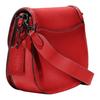 New COACH Beat Leather Saddle Bag, Shoulder Bag, Crossbody Bag Small Size Women's Red C3738-B4TFM