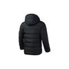 Li Ning Windproof Warm Casual Winter Down Jacket Men Jacket Black AYMP061-3