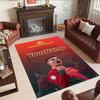 Cristiano Ronaldo 31 Personalized Text Floor Rug Office Rug Design for Decorate Room Game Room Entryway Study Room Anti-slip Rug Decorate Offices