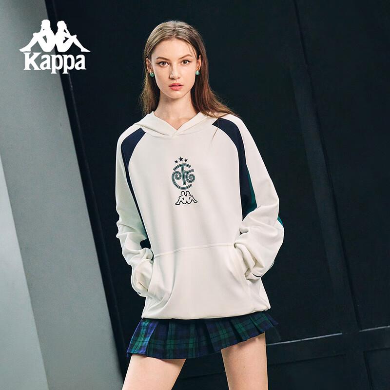 Kappa Unisex Color-Blocked Hooded Sweatshirt