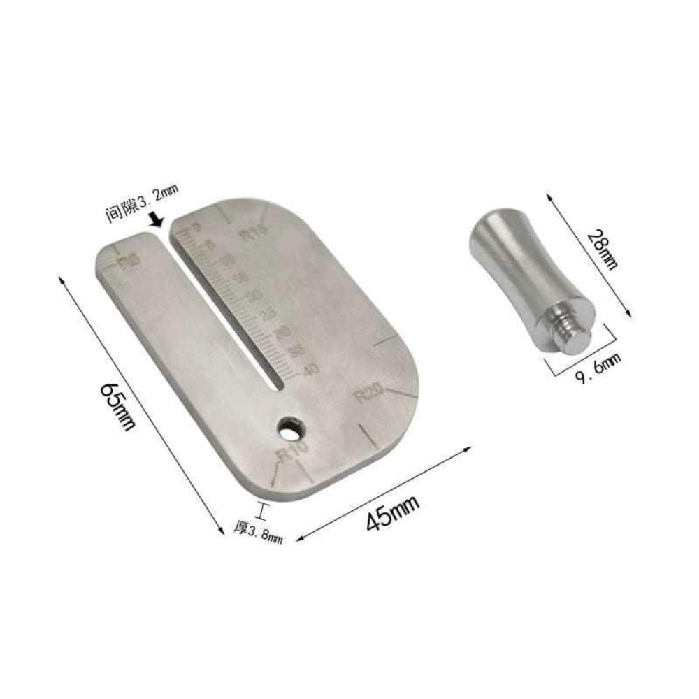 304‑Stainless‑Steel Punch‑Puller,Universal for Diamond‑Chamfer‑Flat‑French Chisel,Rust‑Resistant Leather Punch Tool,Laborsaving Leather‑Craft Puncher