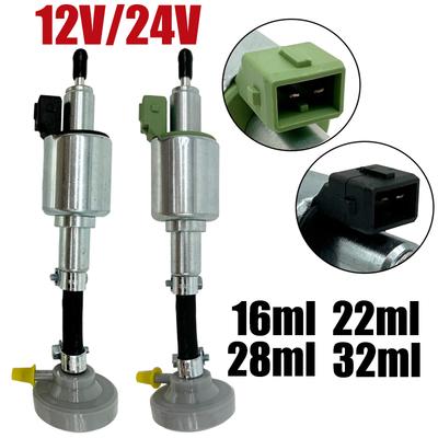 12V 24V 2-5KW Air Diesel Heater Oil Fuel Pump For Webasto Eberspacher Parking Heater Pulse Meter Pump W/ Damper Fuel Check Valve