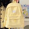 Schoolbag Cute Star Sticker Diamond Girl Backpack Large Capacity Junior High School High School Campus Backpack Lightweight College Student School Bag