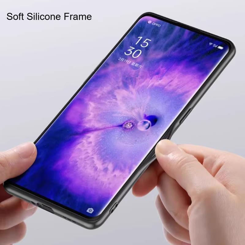Case For Reno 14F Sheepskin Leather Magnetic Stand Holder Cover for OPPO Reno 14 Pro 14 F Wireless Charging Protection Shell
