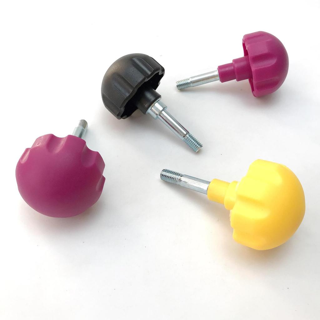 Fan Car M8 Hand-Tightening Bolt with Plastic Knob Handle Screw