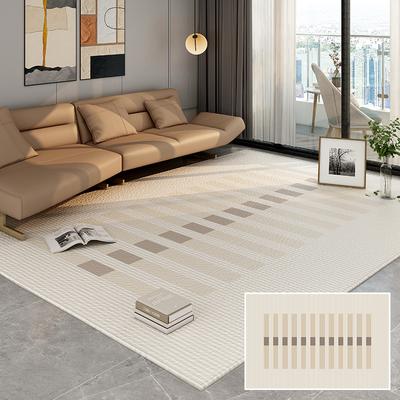 Nordische minimalistische Teppiche für Wohnzimmer PVC Waschfrei Haushaltsteppich Wasserdicht Rutschfest Küchenteppich Ins Style Balkonmatte