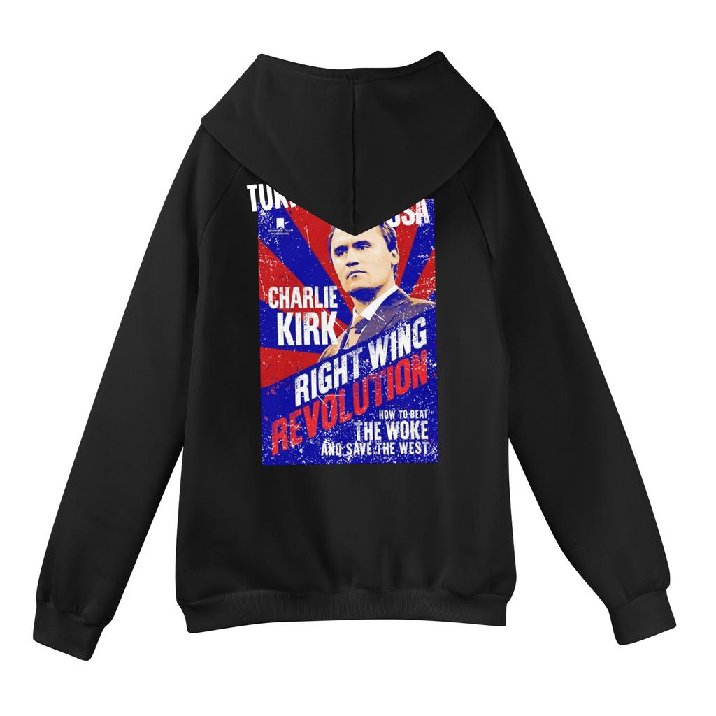 Men's Raglan Long Sleeve Hooded Sweatshirt