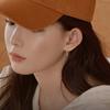 Mädchen Temperament Perlen Koreanische Kupfer Ohrbügel Creolen Modeschmuck Ohrstecker