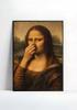 Mona Lisa Poster 30X40 Funny Retro Style Graphics