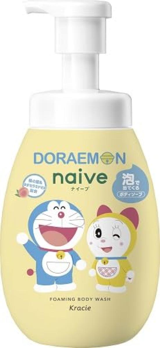 Kracie Naive Foaming Body Soap Doraemon 600ml