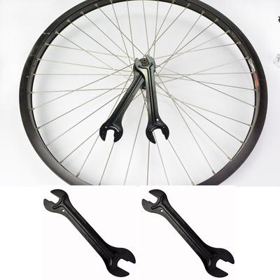 (Joy choose)Bike Cycle Head Open End Axle Hub Cone Wrench Spanner Bicycle Repair Tool 2Pc