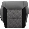 Driver Side Bottom Seat Cover Cloth Seat Cover Replacement For Toyota Tundra 2014 2015 2016 2017 2018 Driver Bottom Cloth Cover 2-Tone Gray