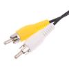 1Pc For Sega  2/3 Av Rca Connection Cord Wire For Sega  Ii/Md 1.5M 3Pin Game Audio Video Av Stereo Composite Cable