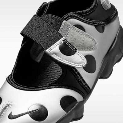 Nike Wmns Air Rift 'Polka Dots Black Metallic Silver'
