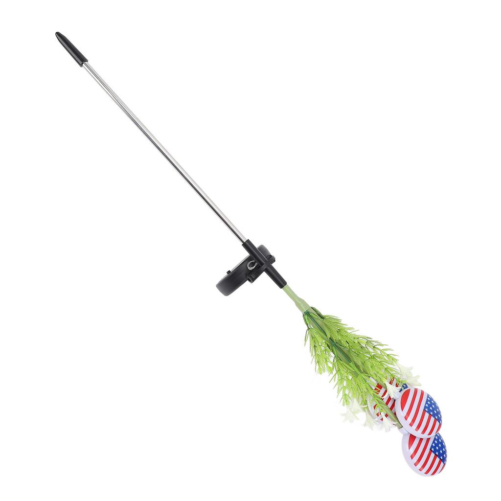 Amerikan Bayrağı Güneş Işığı LED Su Geçirmez Toprağa Sabitlenebilir Çim Lambası Bağımsızlık Günü Dekorasyonu fo