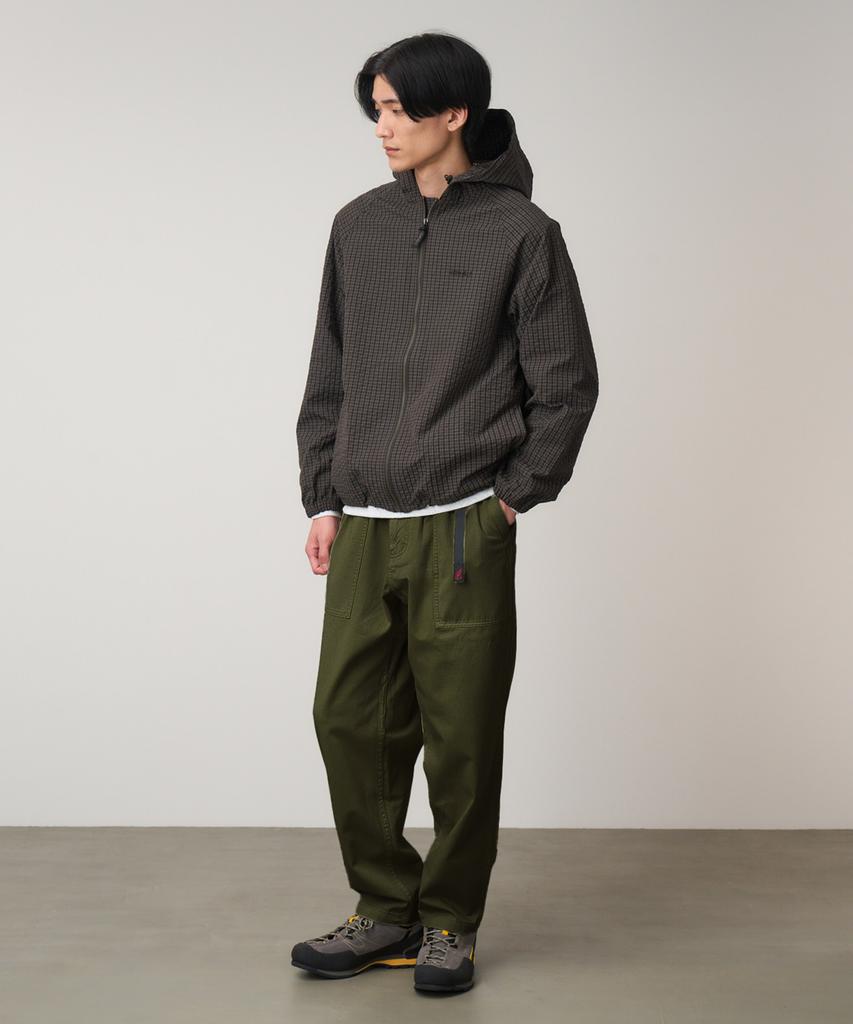 Geulamichi Loose Tapered Ridge Pants Pine
