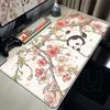Tappetino per Mouse Panda Kawaii XXL Grande per Computer Ufficio Tavolo da Gioco 40x90cm Tappetino Tappeto di Gomma Bordo Cucito Antiscivolo Tappetini per Tastiera da Scrivania