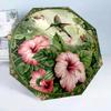 Hummingbirds And Roses Garden 8-Frame for Travel, Camping, Casual Lightweight Portable Umbrella, Essential for Every Family Holidays Birthday Gift