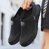 Mesh Men Shoes Breathable Mens Sneakers Trendy Lightweight Black Walking Big Size Man Tenis Shoe Zapatillas Hombre