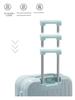 18-Inch Ultra-Light Women's Multi-Functional Carry-On Suitcase - Durable, Sturdy, Silent Travel Trolley