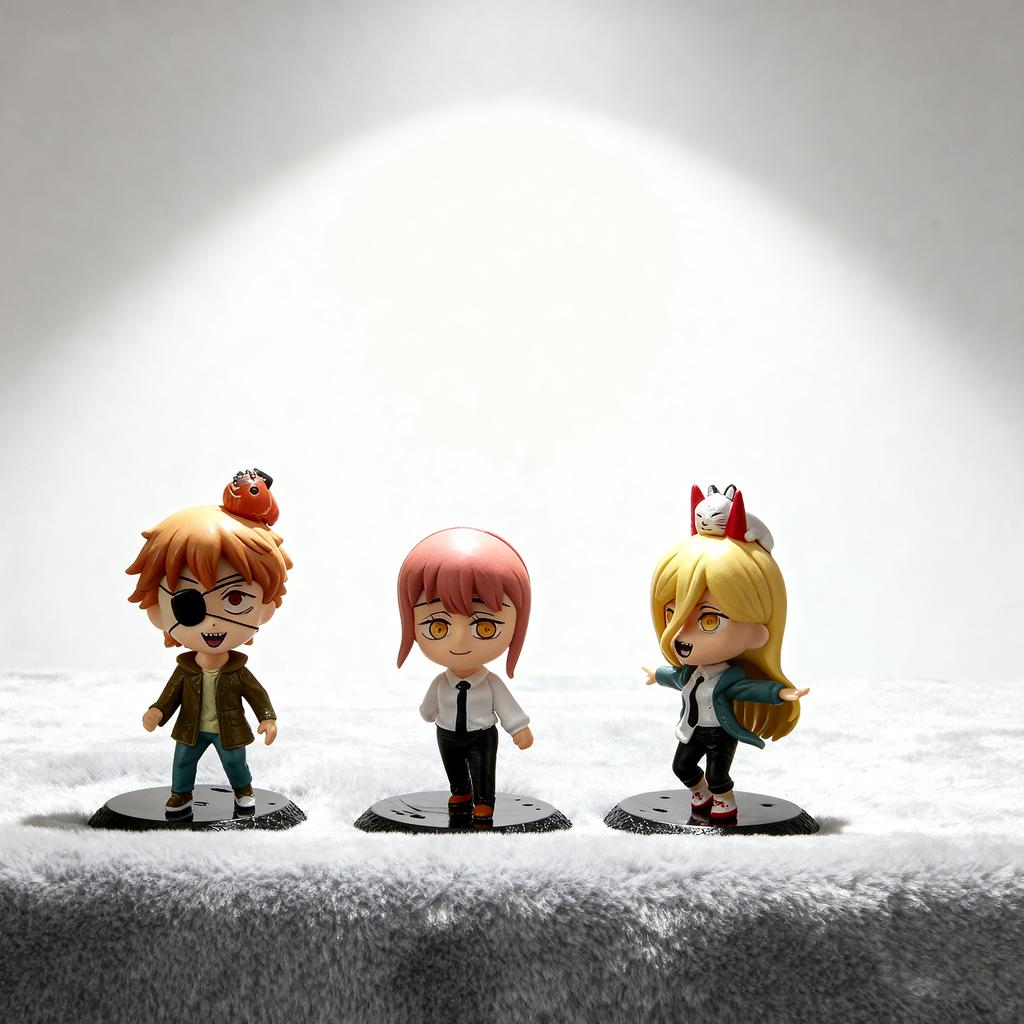 Hot Anime Merchandise 7 Types Of Anime-themed Figurines Anime Cartoons Action Figure Toys And Decorative Items