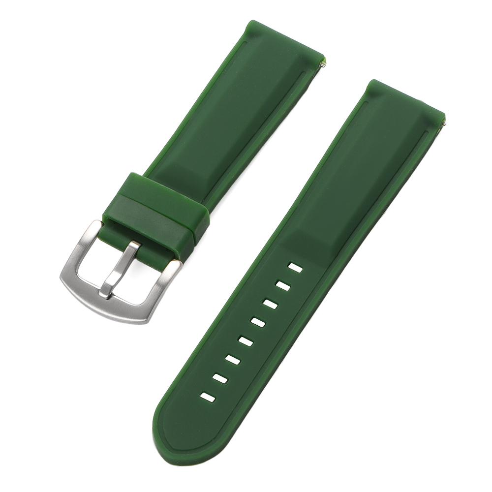 18mm 20mm 22mm 24mm Silicone Watch Band for Seiko Strap Rubber Bracelet Men Women Sport Replacement Watch Band for Omega Belt