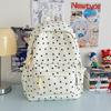 Star Print Backpack Student Schoolbag Large Capacity Women's Backpack