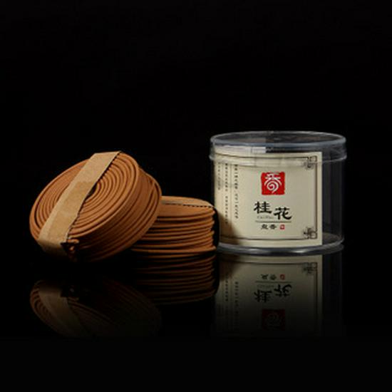 Jinfengxing Natural Sandalwood & Agarwood Indoor Coil Incense for Aromatherapy, Mosquito Repellent, and Odor Removal