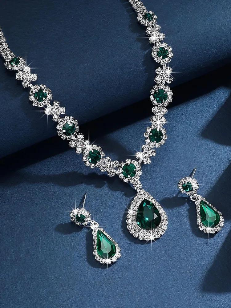 

Jewelry Set Synthetic Stone One Size