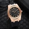 PINTIME Top Brand Sport Men's Watches Silicone Strap Waterproof 30m Calendar Check Face Dial Fashion Quartz Wristwatch Relogios