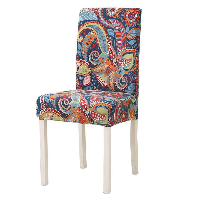 Dining Chair Slipcover,High Stretch Removable Washable Chair Seat Protector Cover for Home Party Kitchen Hotel Wedding Ceremony