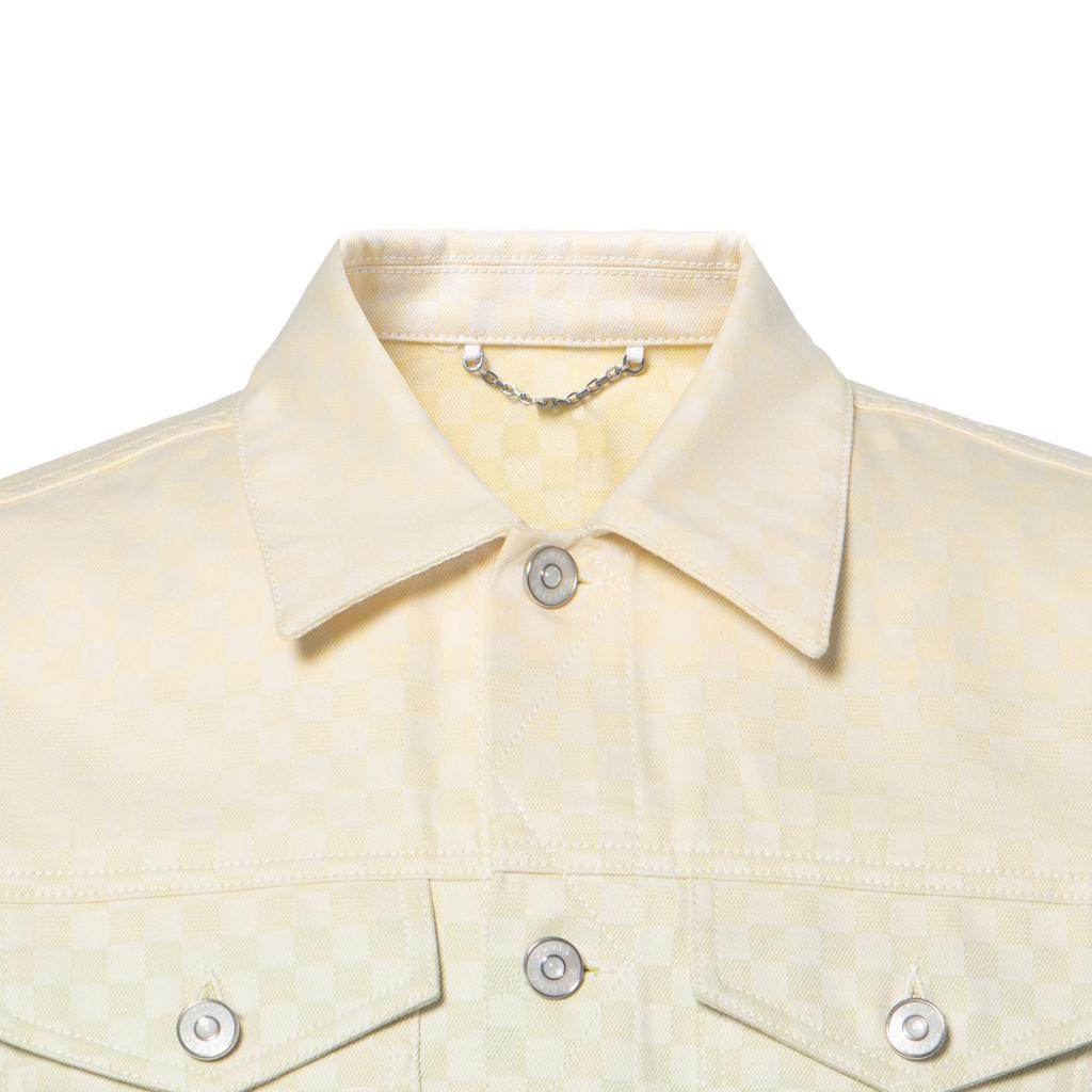 Lv Damier Gradient Jacquard Denim Jacket 1AGTET