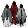 Halloween Ghost Dementors Cosplay Costume Unisex Gothic Horror Zombie Vampires Hooded Capes Day Of The Dead Party Props Cloaks