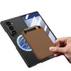 GKK Shockproof Hard PC Case with Card Holder Wallet Stand and Screen Protector Mobile Phone Case for Samsung Galaxy Z Fold 5 6 7