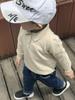 New Boys' Turn-Down Collar Knitted Sweater - Autumn/Winter Style for Small To Medium Children