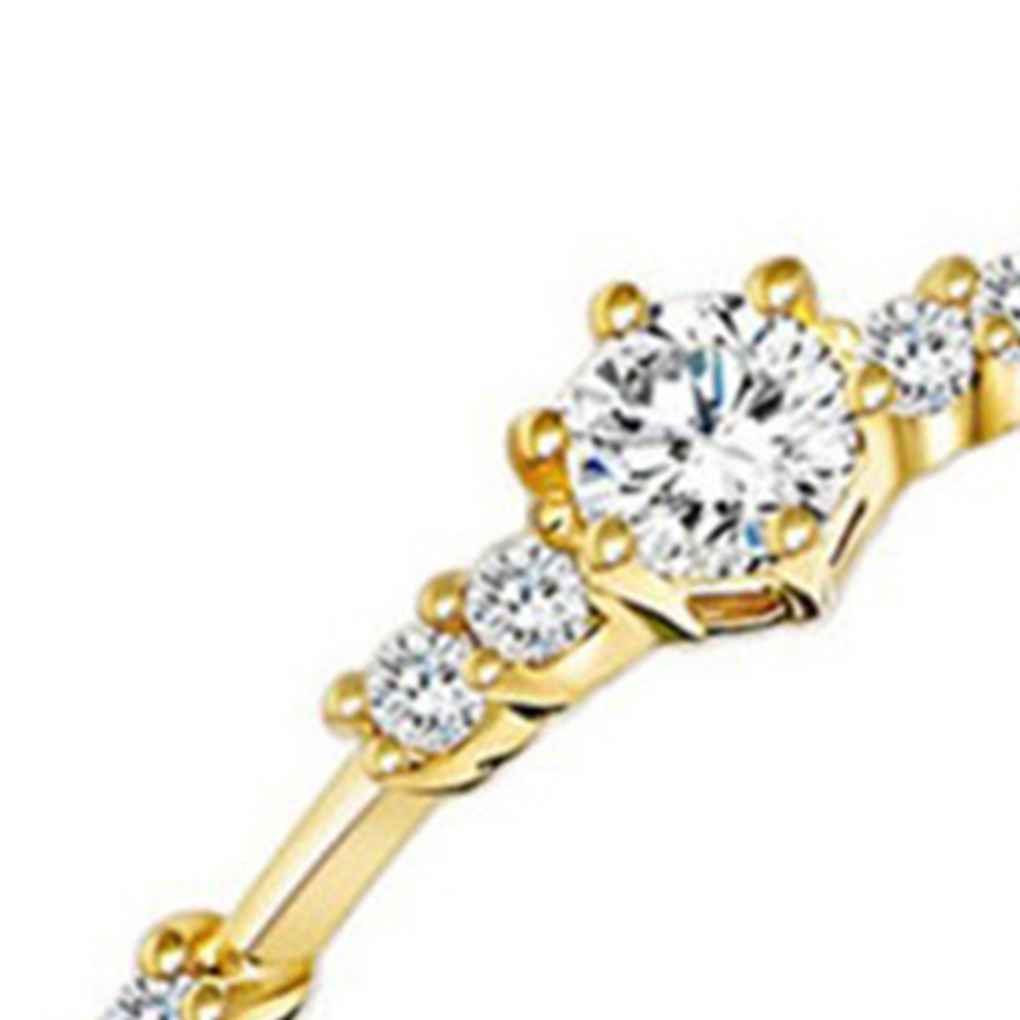 Vintage Kristall Verlobungs Ehering Damen Schmuck Größe 5/11