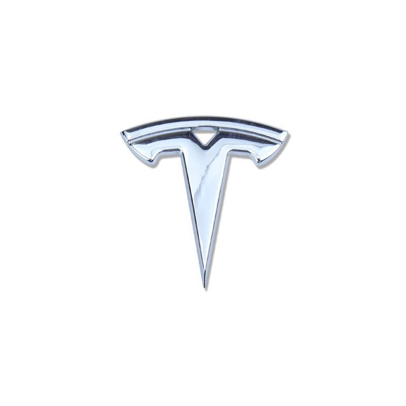 1Pcs ABS 3.5x5.3cm For Tesla SpaceX Model 3 Highland 2023 Model S X Y Y-Eur Roa Car Steering Wheel Emblem Sticker Accessories