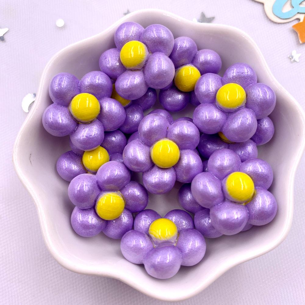 10pcs Colorful Resin Rainbow Love Lollipop Flower Fruit Vegetable Fruit Figurines Flat back Scrapbook DIY Jewellery Decor Crafts