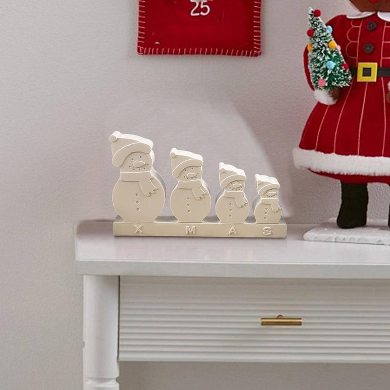 Snowman Molds Silicone Gypsum Ornament Mould Christmas Candle Molds Cute Snowman Silicone Candle Molds Christmas Ornament Mold