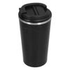 510ml Coffee Cup Double Wall Stainless Steel Insulated Coffee Mug Portable Vacuum Cup for Car Travel Black