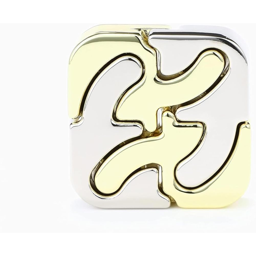 Hanayama Cast Square Puzzle Level 5 Difficulty Brain Teaser Toy
