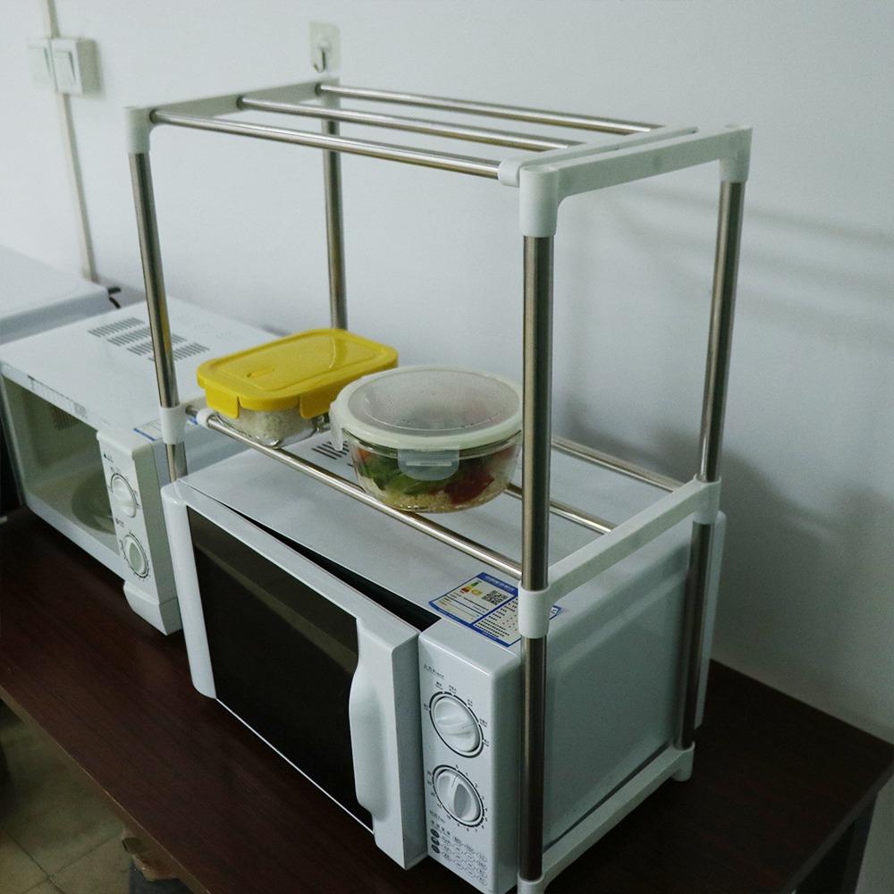 

Стоячий тип стеллаж для хранения микроволновой печи, независимые кухонные держатели для хранения, ванная комната