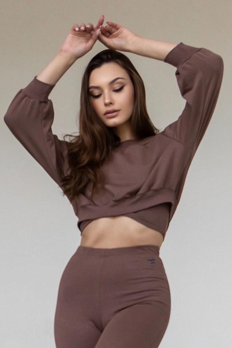 

Кроп-топ Totalfit (88801) 42(S) brown-nose кольору
