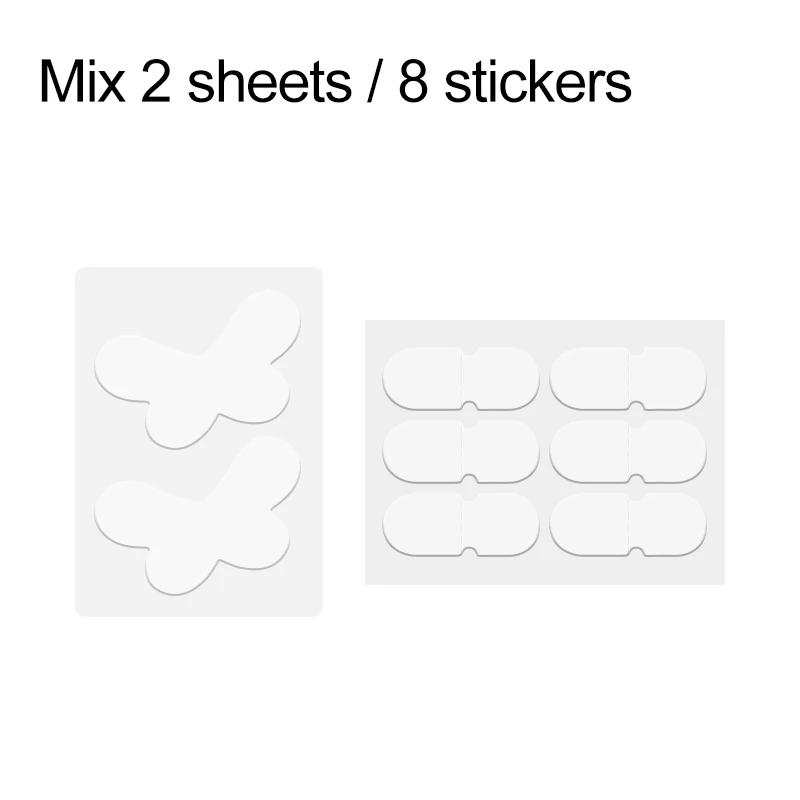 Elf Ear Stickers Butterfly-Shaped Reusable Invisible Ear Lobe Correction Patch Silicone Waterproof Tape for Ear Support Patch