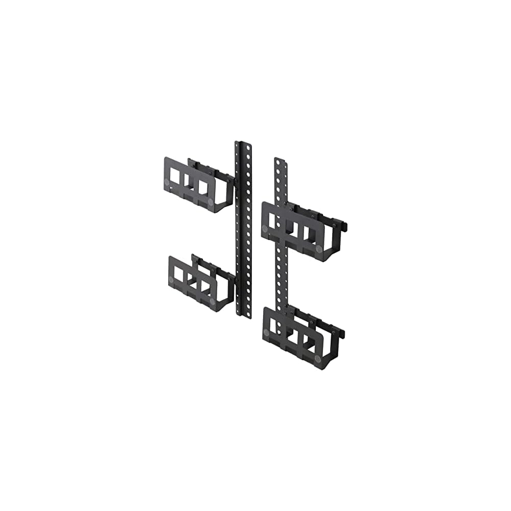 

EQUALS WALL TV Stand Multi-Device Holder Rack (4 pieces) + Mounting Hardware