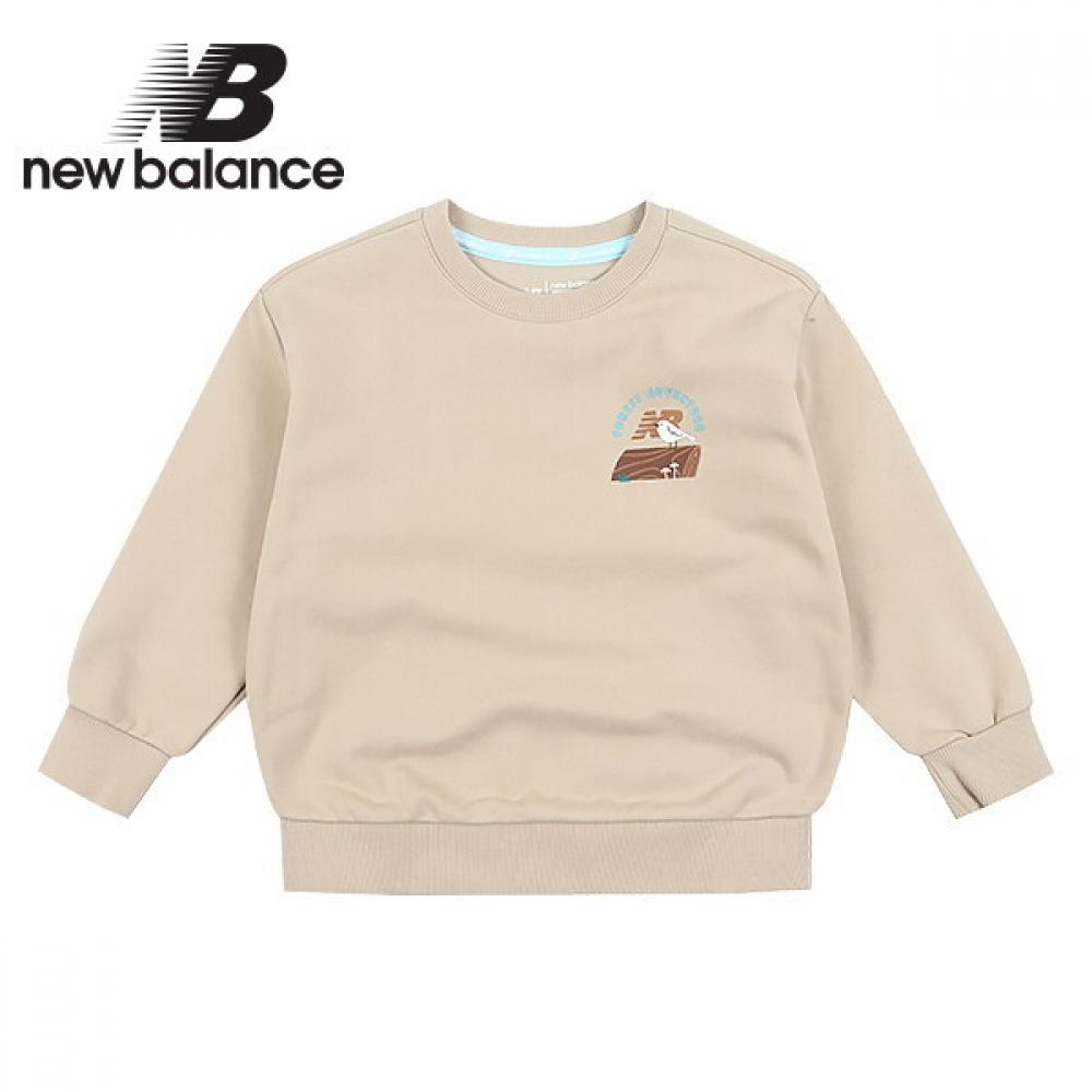 

New Balance Kids Tree House Logo Variant Sweatshirt Beige 100
