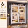 Shengbei Multi-layer Kitchen Storage Cabinet with Doors